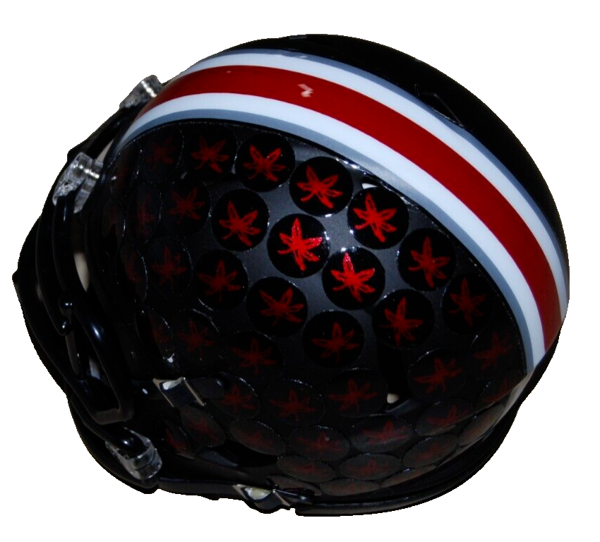 URBAN MEYER signed (OHIO STATE BUCKEYES) mini football helmet BECKETT BP89847