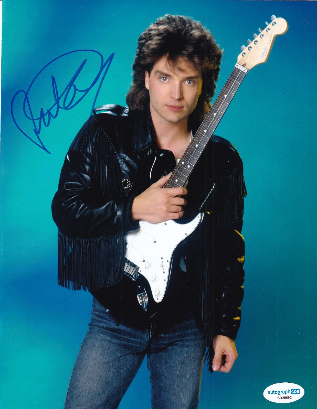 RICHARD MARX signed (RIGHT HERE WAITING FOR YOU) Music 8X10 photo ACOA SD29692