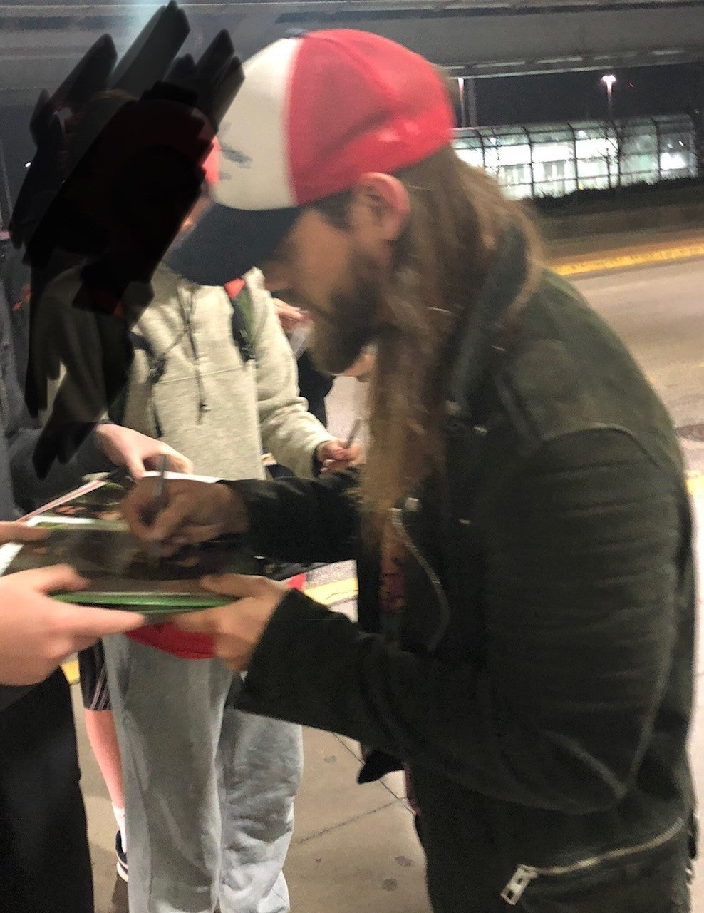 TOM PAYNE signed (THE WALKING DEAD) TWD 8X10 photo "PROOF" PAUL JESUS W/COA #5