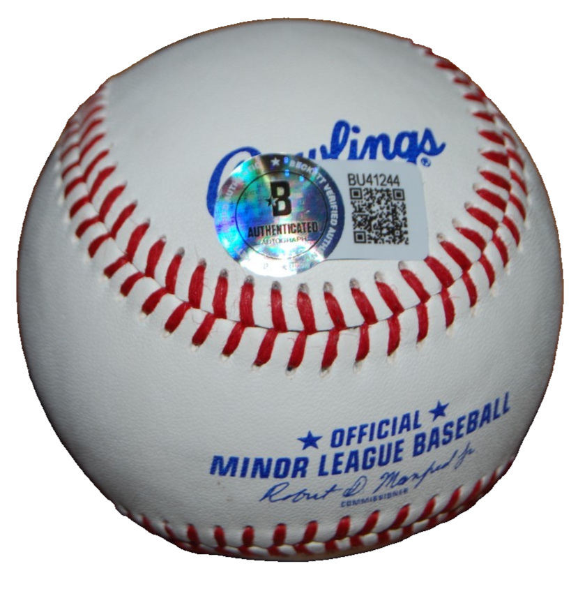 JOSE ABREU signed (CHICAGO WHITE SOX) Minor League baseball BECKETT BU41244