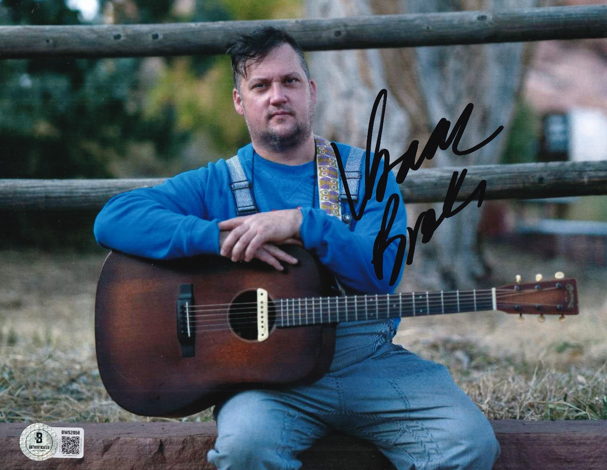 ISAAC BROCK signed (MODEST MOUSE) Lead Singer 8X10 photo BECKETT BAS BW52056