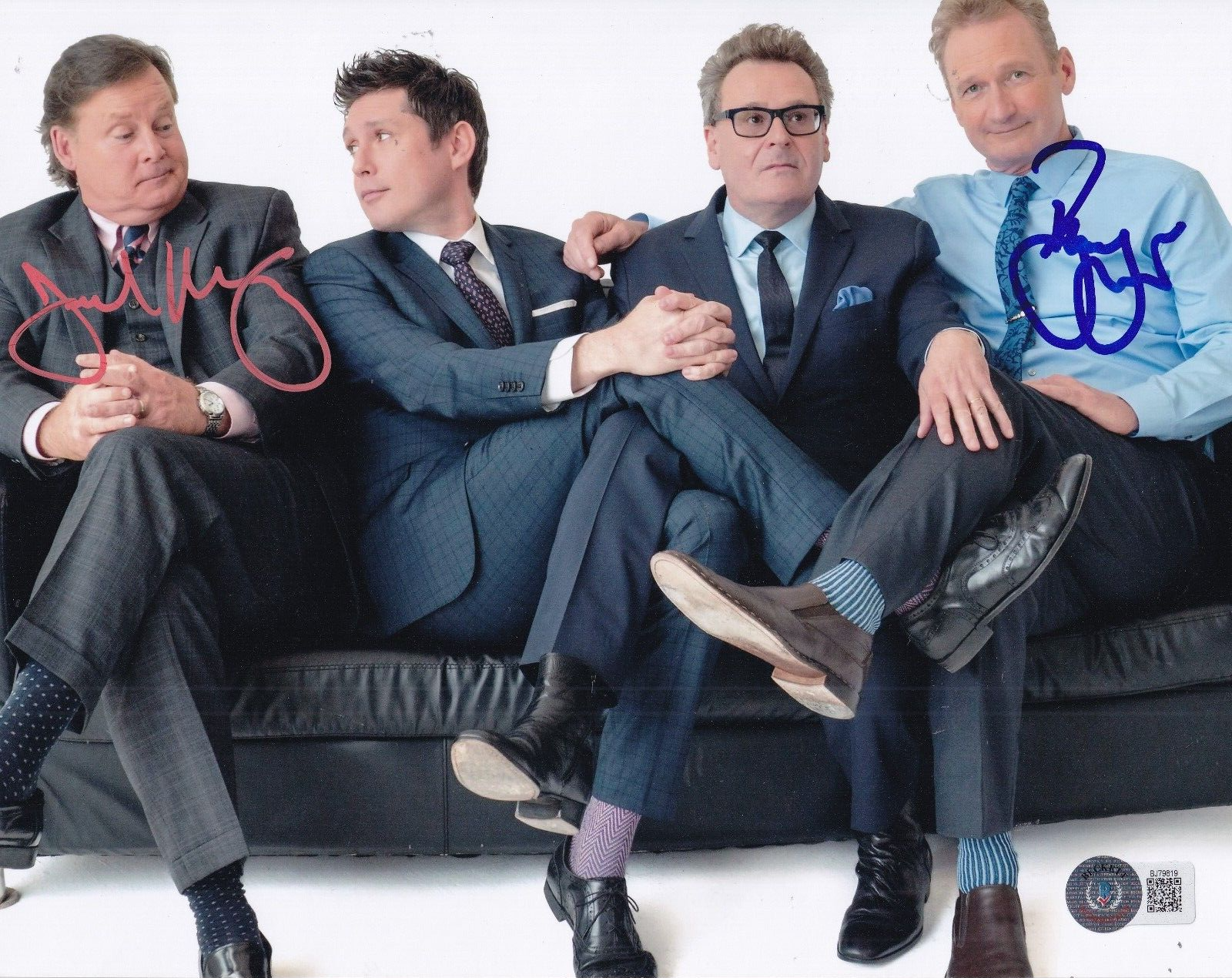 JOEL MURRAY & RYAN STILES signed (WHOSE LINE IS IT ANYWAY) 8X10 BECKETT BJ79819
