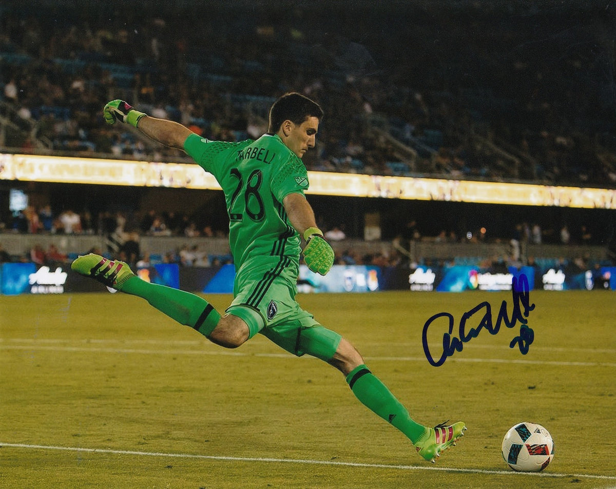 ANDREW TARBELL signed (SAN JOSE EARTHQUAKES) MLS SOCCER 8X10 photo W/COA #2