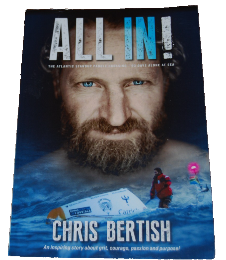 CHRIS BERTISH signed (ALL IN!) autographed paperback book BECKETT BU41235