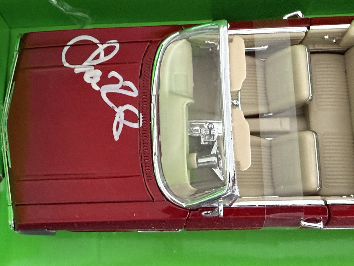 CHAZZ PALMINTERI signed (A BRONX TALE) Red Die Cast Car SONNY BECKETT 4W323316