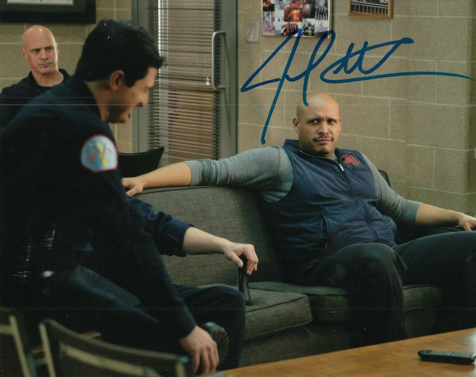 JOE MINOSO signed (CHICAGO FIRE) TV SHOW auto 8X10 photo *Joe Cruz* W/COA #2