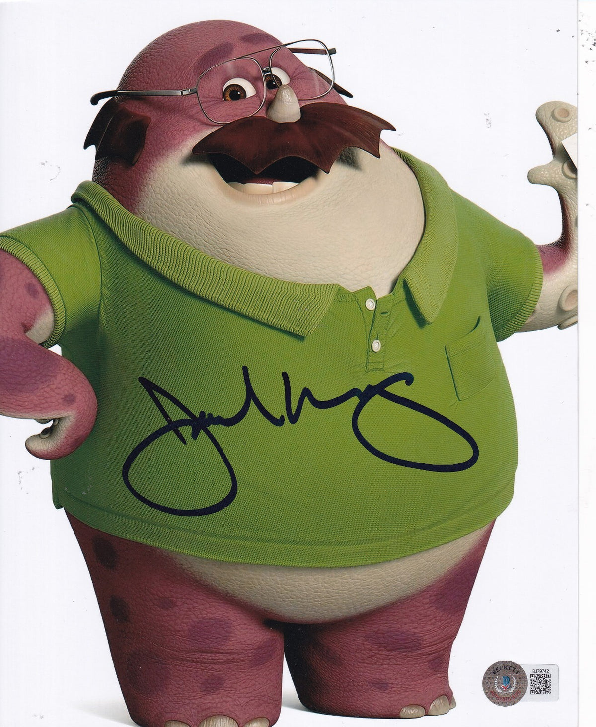 JOEL MURRAY signed (MONSTERS UNIVERSITY) Don Carlton movie 8X10 BECKETT BJ79742