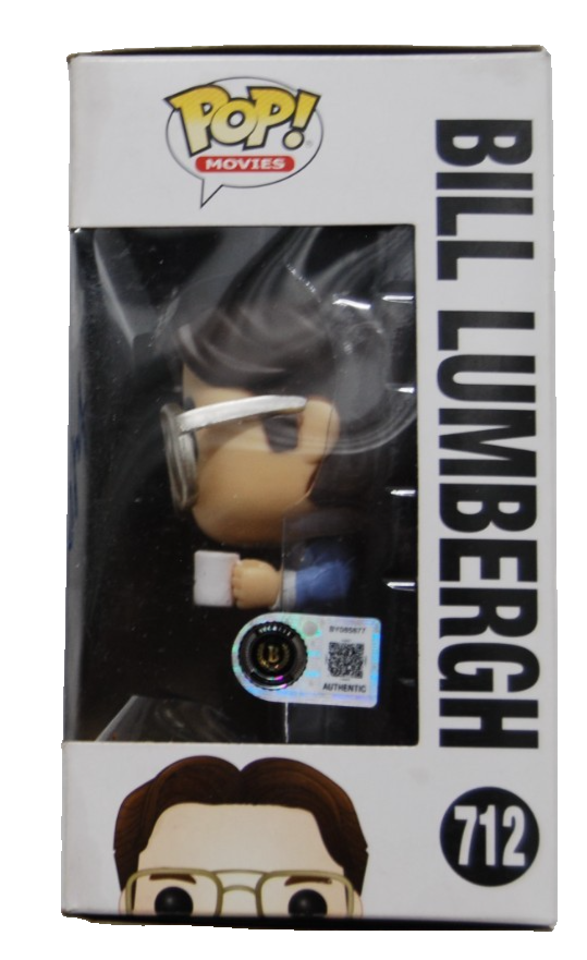 GARY COLE signed (OFFICE SPACE) Bill Lumbergh Funko Pop #712 BECKETT BY085877
