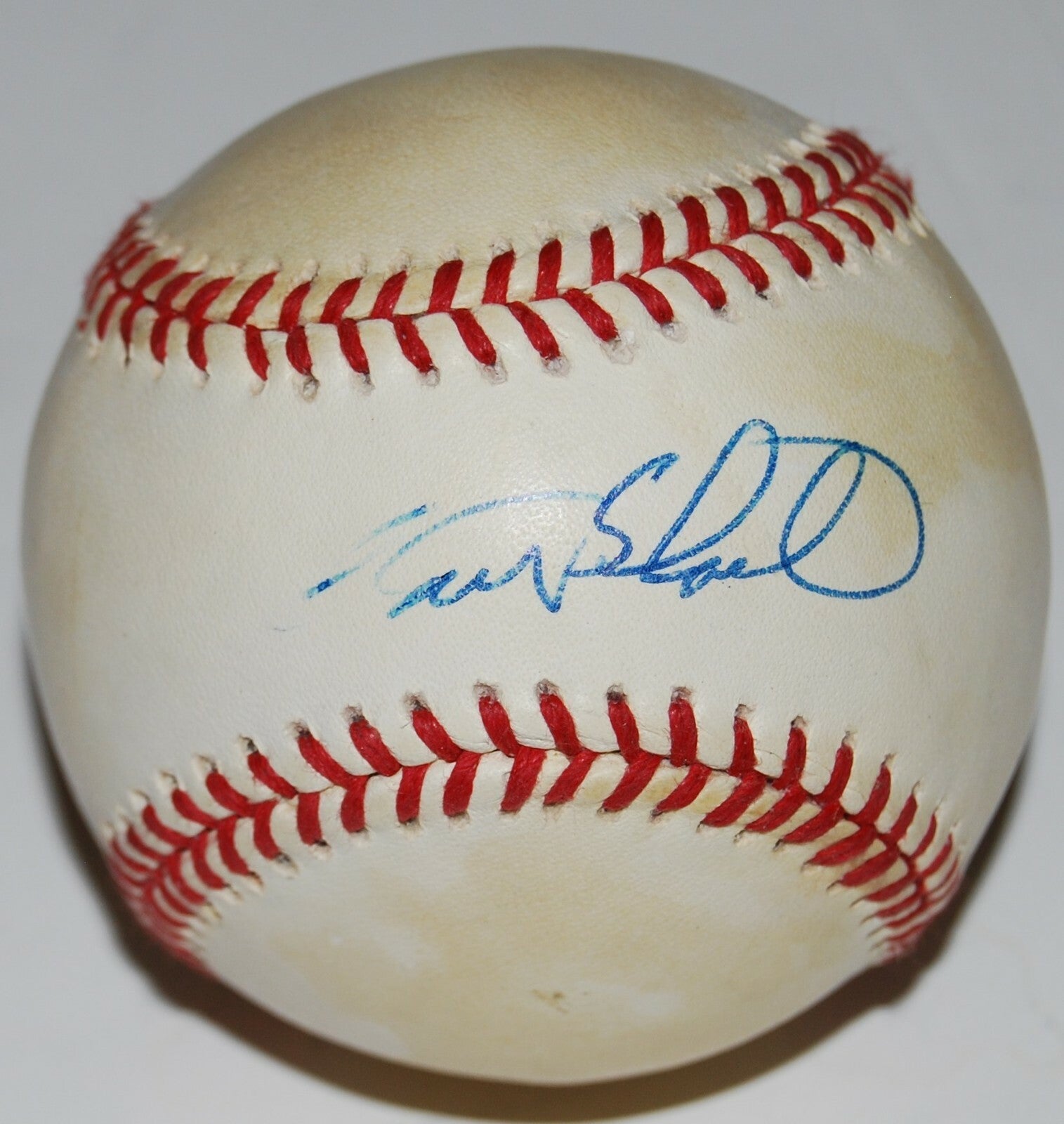 GARY SHEFFIELD signed ONL baseball (Dodgers Braves) Padres Yankees Marlins W/COA