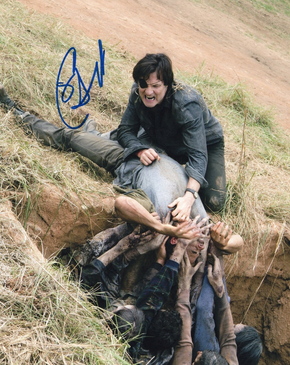 Jose Pablo Cantillo The Walking Dead Caesar Martinez Signed 8x10 Photo w/COA #14