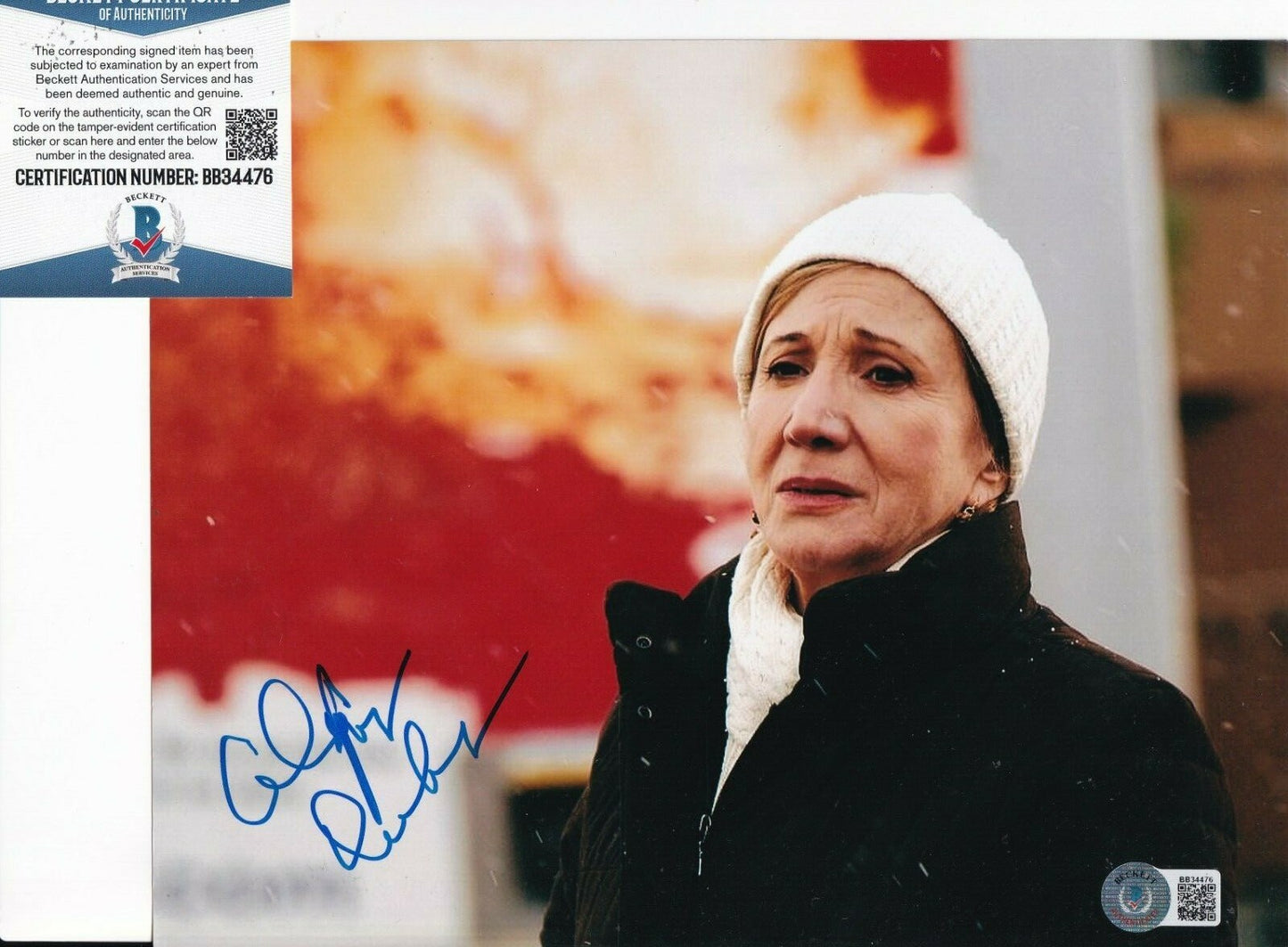 OLYMPIA DUKAKIS signed (AWAY FROM HER) Movie 8X10 photo BECKETT BAS BB34476