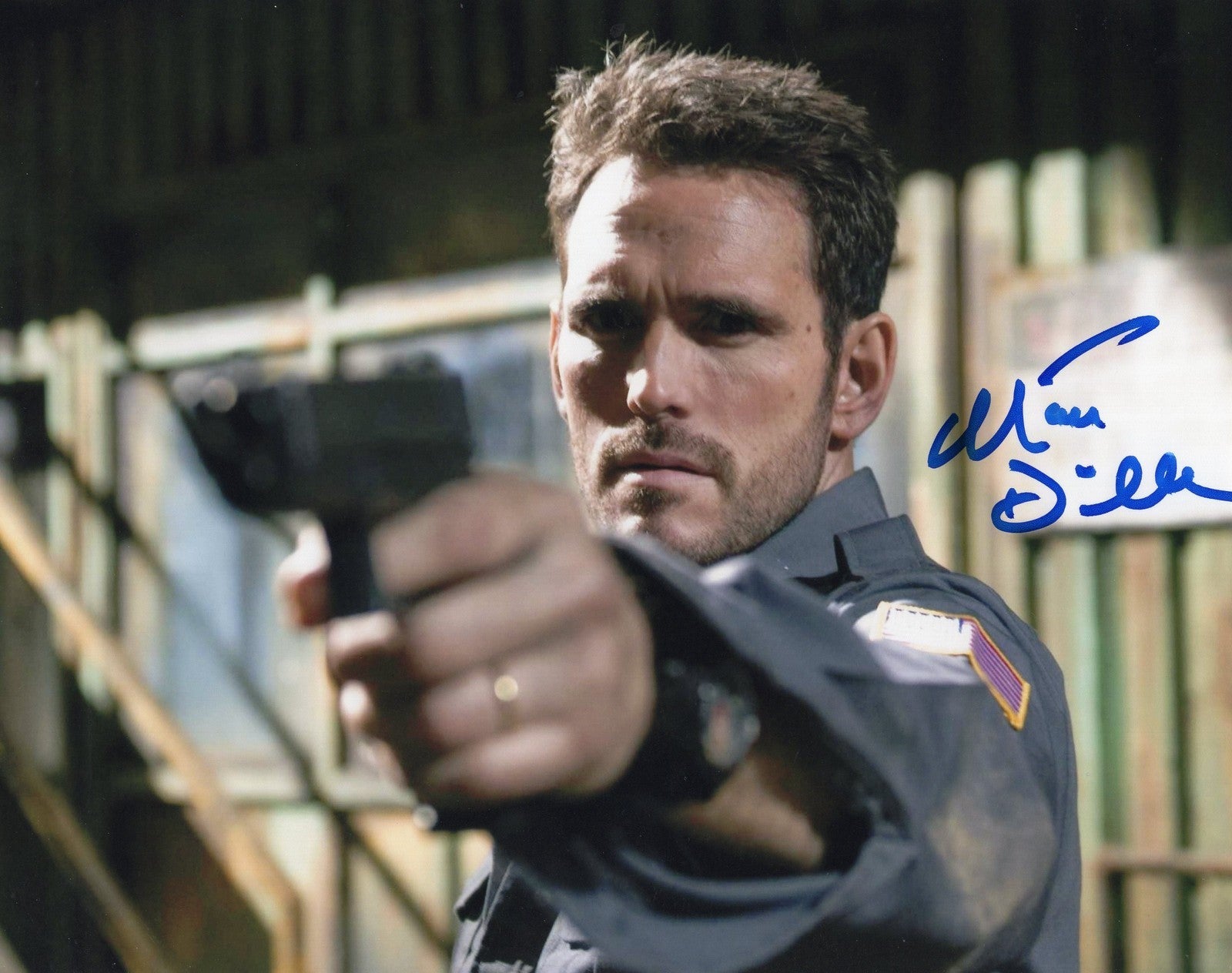 Matt Dillon Armoured Mike Cochrane Hand Signed 8x10 Photo w/COA #1