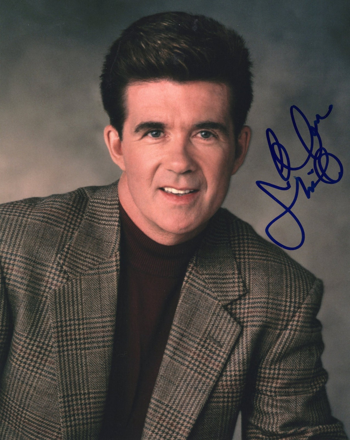 Alan Thicke signed 8x10 Photo w/COA Growing Pains TV Show Dr. Jason Seaver #1