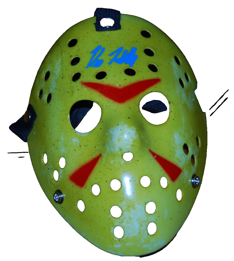 KANE HODDER signed (FRIDAY THE 13TH) Jason Voorhees hockey mask BECKETT BU41331