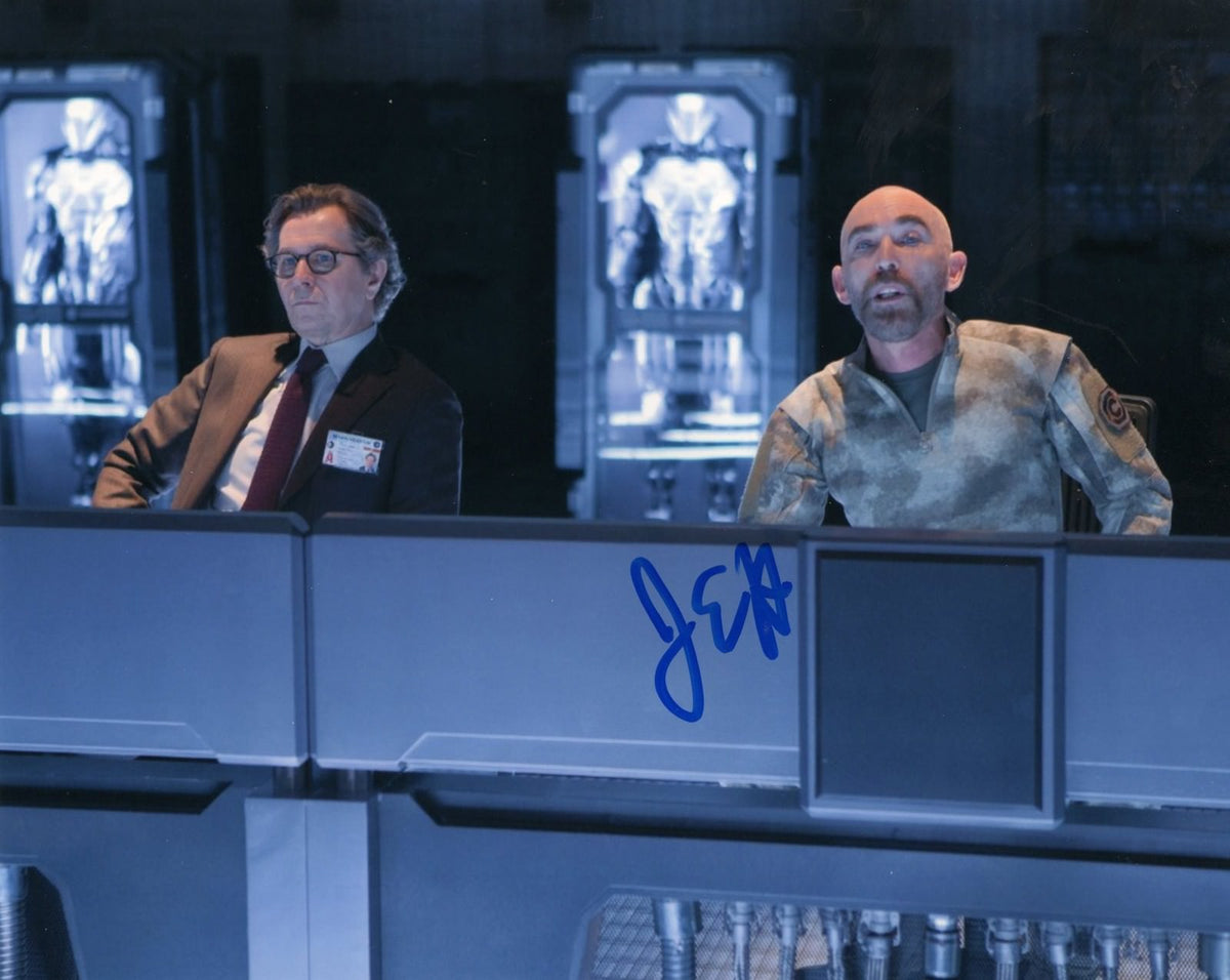 Jackie Earle Haley signed 8x10 Photograph w/COA Robocop Rick Mattox #1