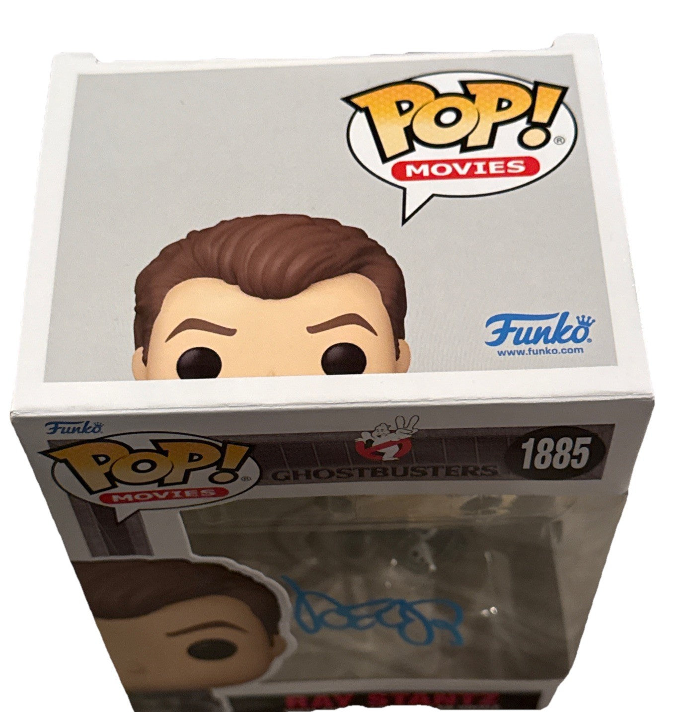 DAN AYKROYD signed (GHOSTBUSTERS) Ray Stantz Funko Pop #1885 BECKETT 3W041845