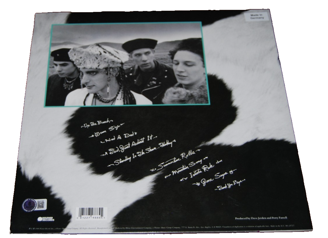PERRY FARRELL signed (JANES ADDICTION) Vinyl Album Record LP BECKETT BU41336
