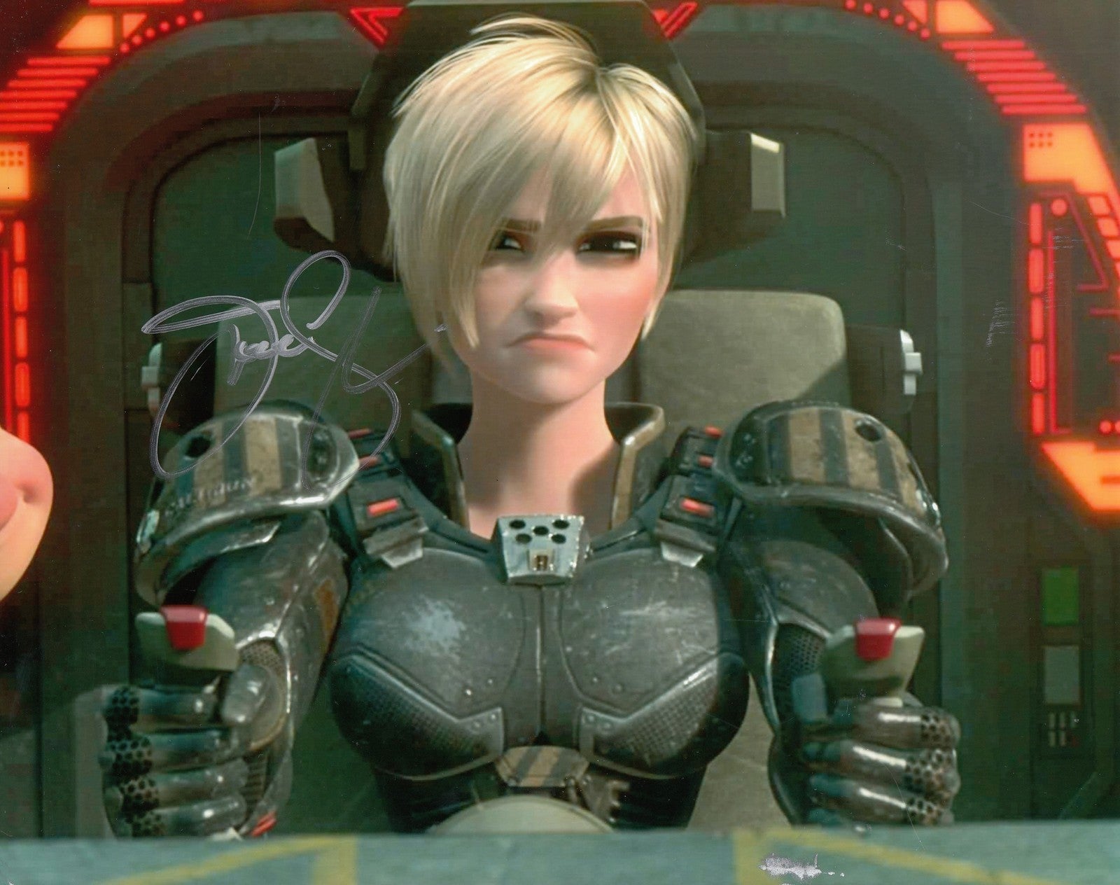 JANE LYNCH signed (RALPH BREAKS THE INTERNET) 8X10 photo *CALHOUN* W/COA #1