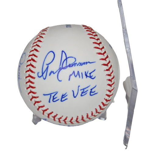 1971 WILLY WONKA Kids cast signed ML baseball (GOLDEN TICKET) BECKETT BAS A48504