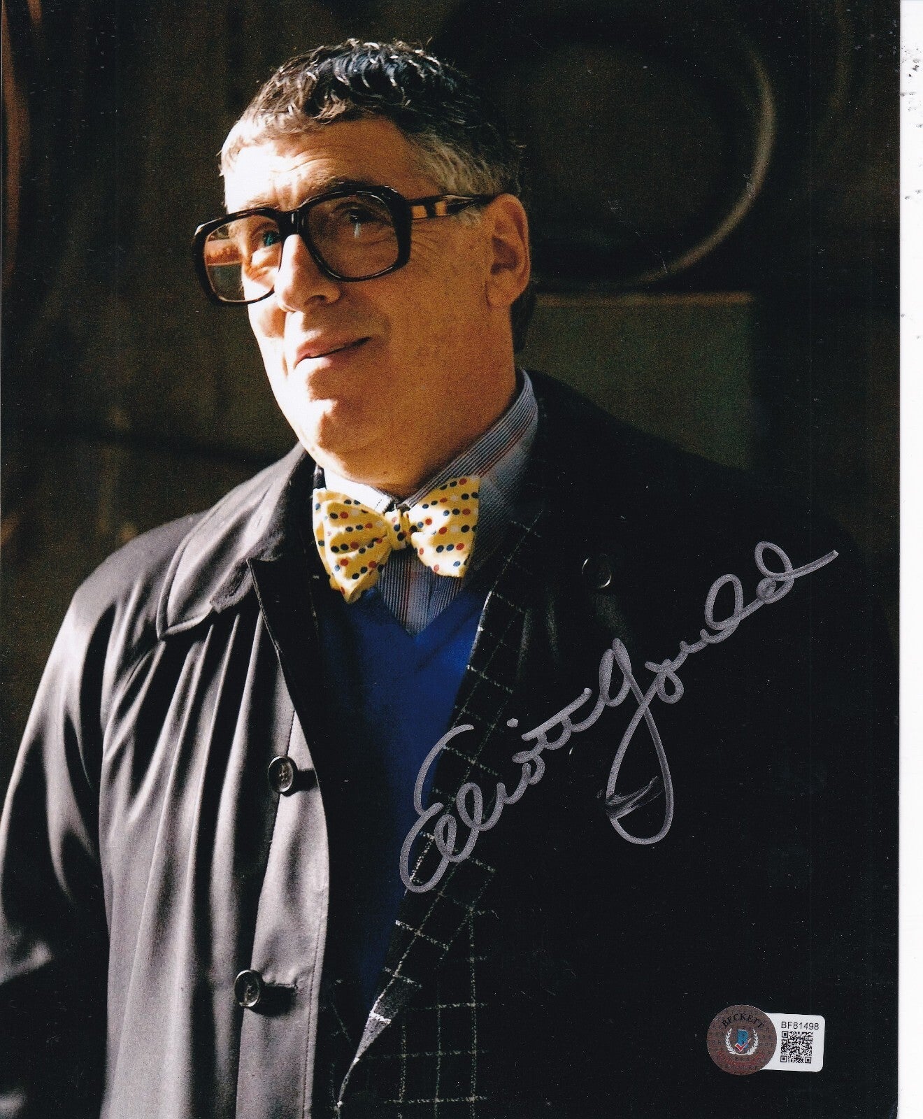 ELLIOTT GOULD signed (OCEANS ELEVEN) Movie 8X10 photo BECKETT BAS BF81498