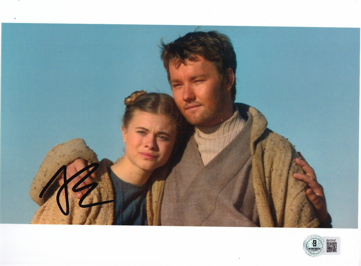 JOEL EDGERTON signed (OBI-WAN KENOBI)  Owen Lars 8X10 photo BECKETT BV13147