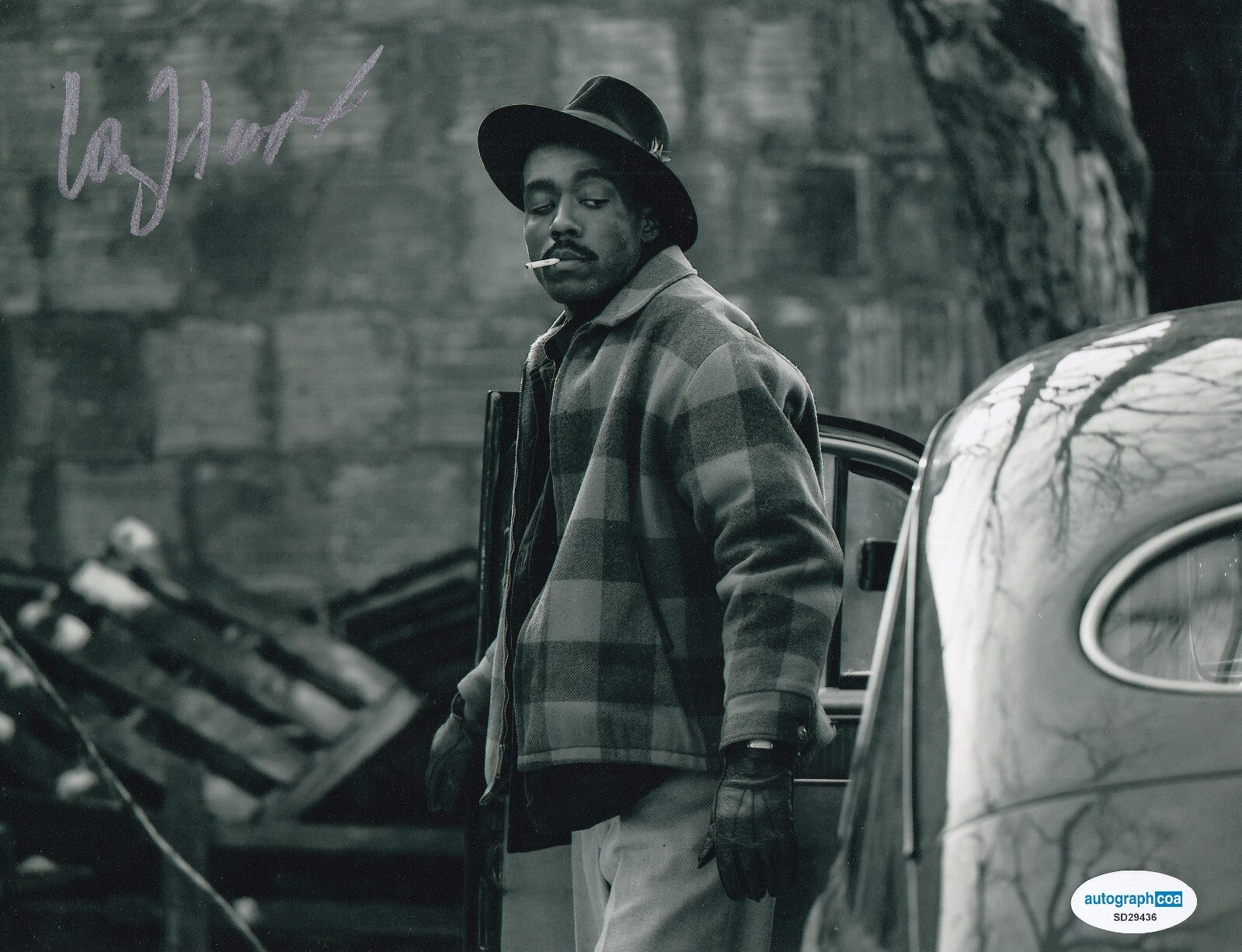 COREY HENDRIX signed (FARGO) Omie Sparkman 8X10 photo ACOA SD29436