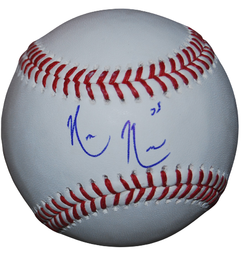 NIKO KAVADAS signed (BOSTON RED SOX) Prospect OML baseball JSA COA AH95630