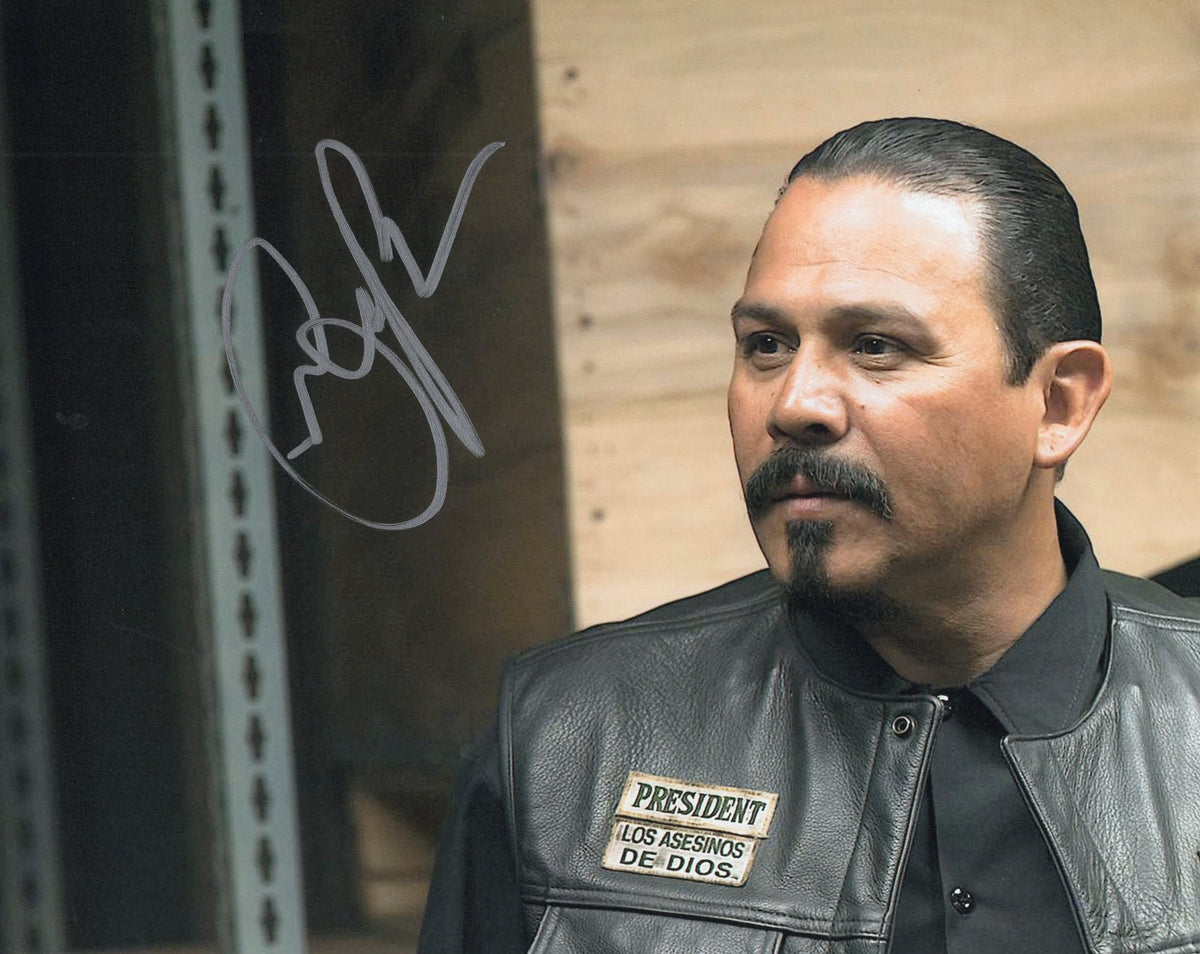 Emilio Rivera Sons of Anarchy TV Show Marcus Alvarez Signed 8x10 Photo w/COA #7
