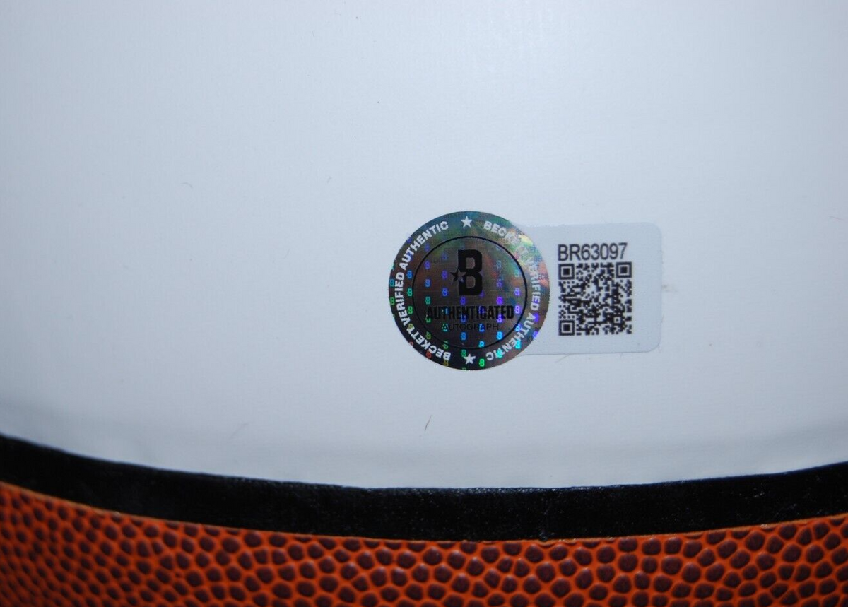 MASON PLUMLEE signed (DUKE BLUE DEVILS) F/S basketball BECKETT BAS BR63097