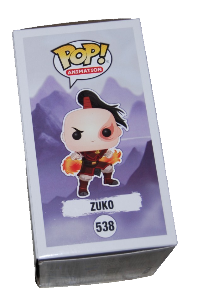 DANTE BASCO signed (THE LAST AIRBENDER) Zuko #538 Funko Pop BECKETT BU41114