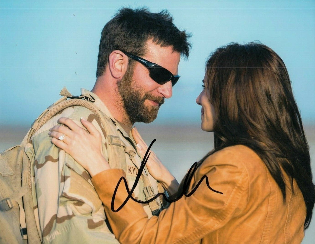 SIENNA MILLER signed (AMERICAN SNIPER) TAYA autograph Movie 8X10 *Proof* W/COA 