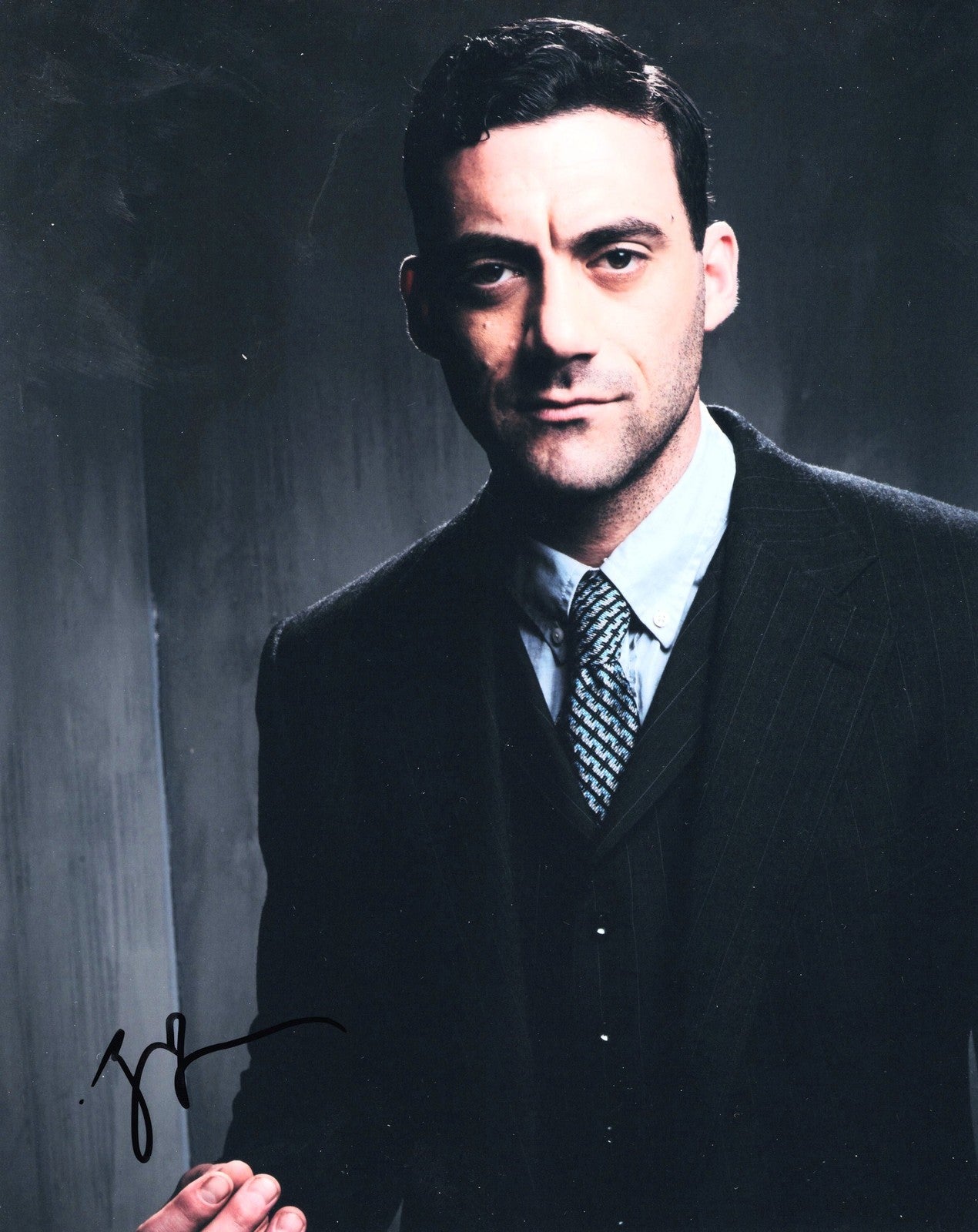 Morgan Spector signed Boardwalk Empire 8x10 Photo w/COA Frank Capone #1