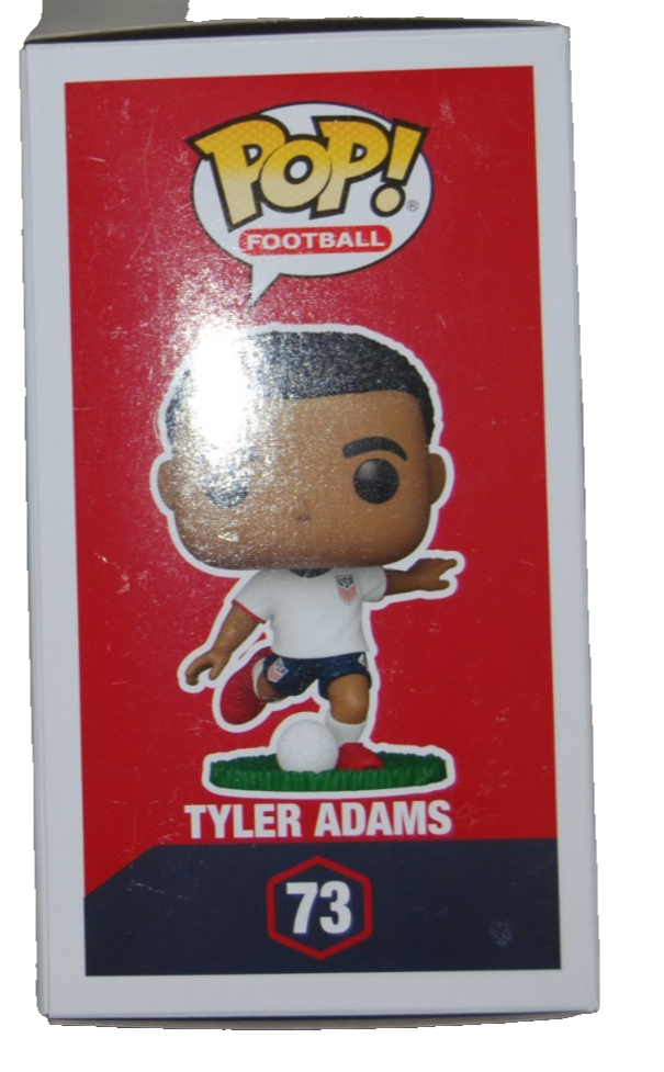 TYLER ADAMS signed (TEAM USA) Soccer Funko Pop #73 football BECKETT BY085895
