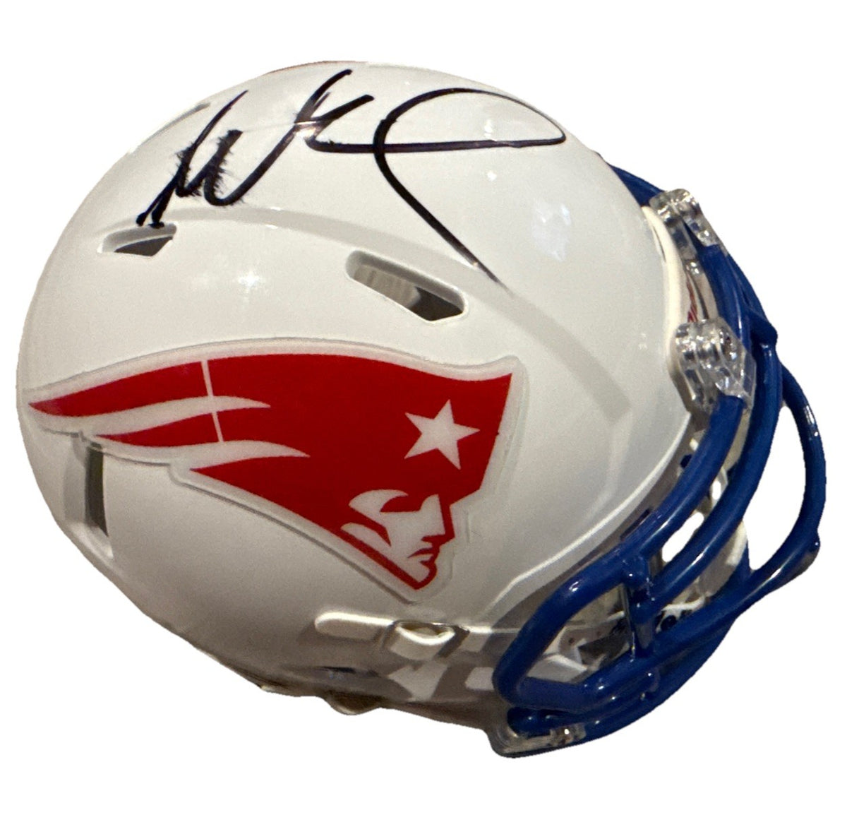 MIKE VRABEL signed (NEW ENGLAND PATRIOTS) Mini helmet BECKETT BAS BW07862