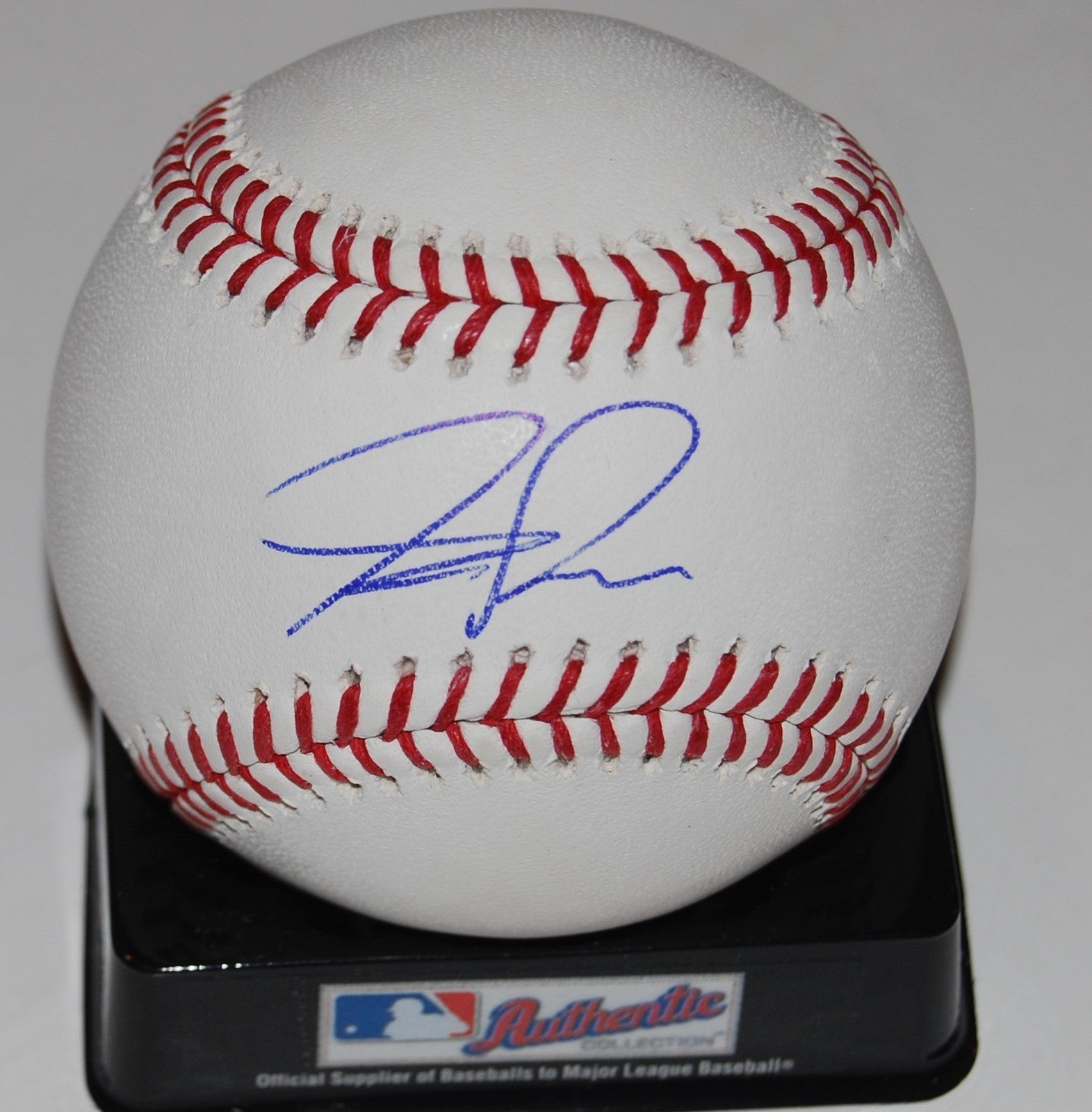 FORREST WHITLEY signed OML 2018 FUTURES baseball (HOUSTON ASTROS) W/COA *PROOF*
