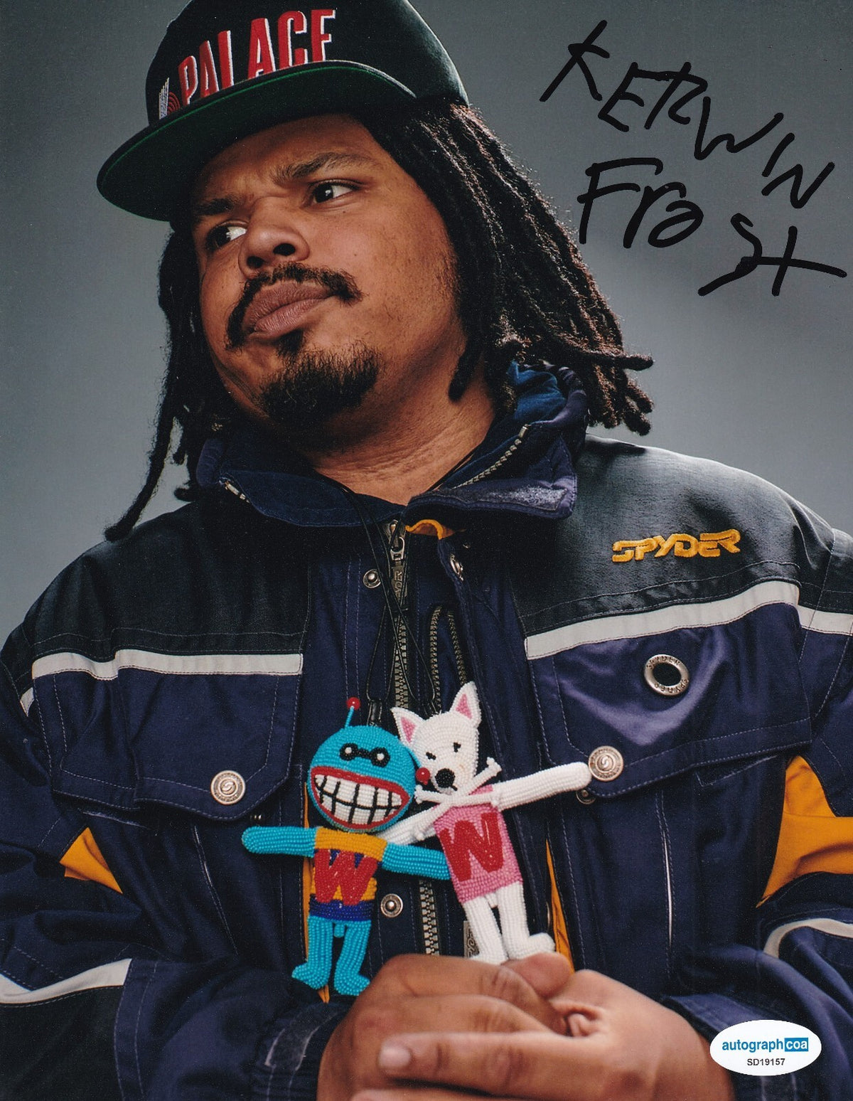 KERWIN FROST signed (MCDONALDS) DJ Comedian autographed 8X10 ACOA SD19157