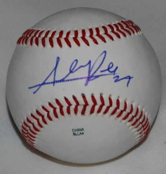 ADDISON RUSSELL signed (CHICAGO CUBS) Minor League baseball BECKETT BW54302