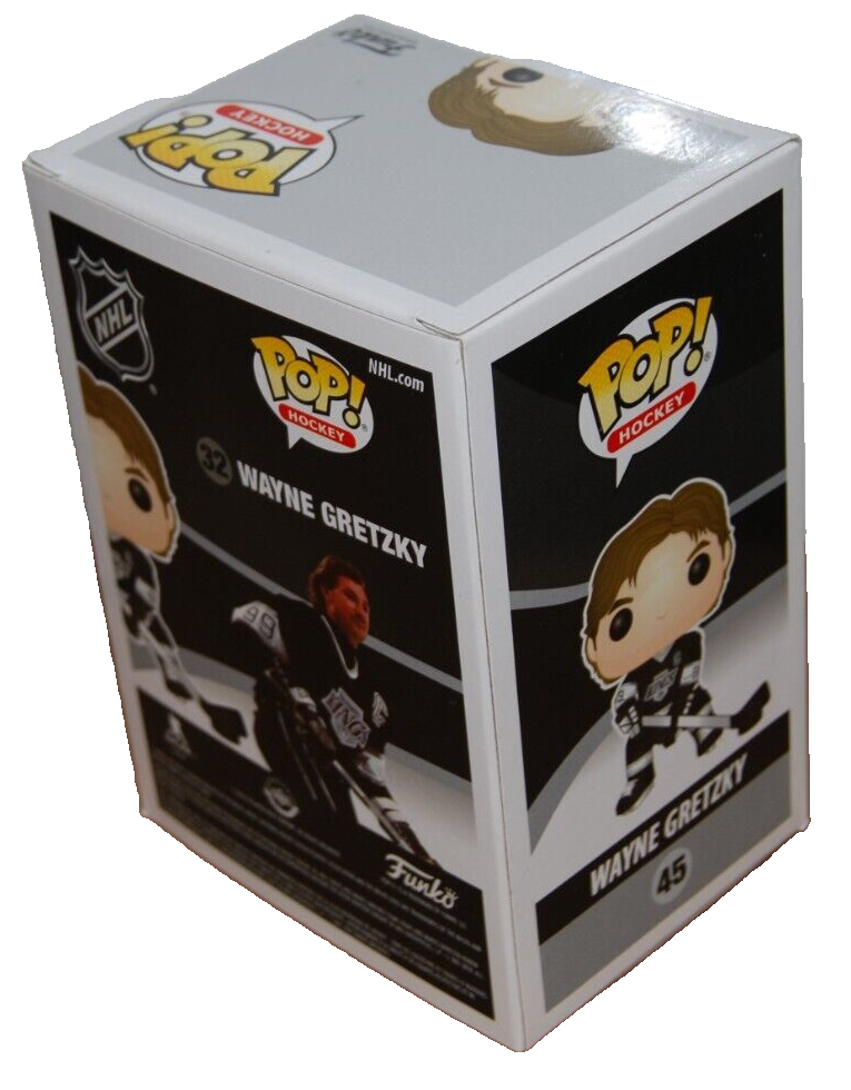 WAYNE GRETZKY signed (LOS ANGELES KINGS) Hockey #45 Funko Pop BECKETT AE47134