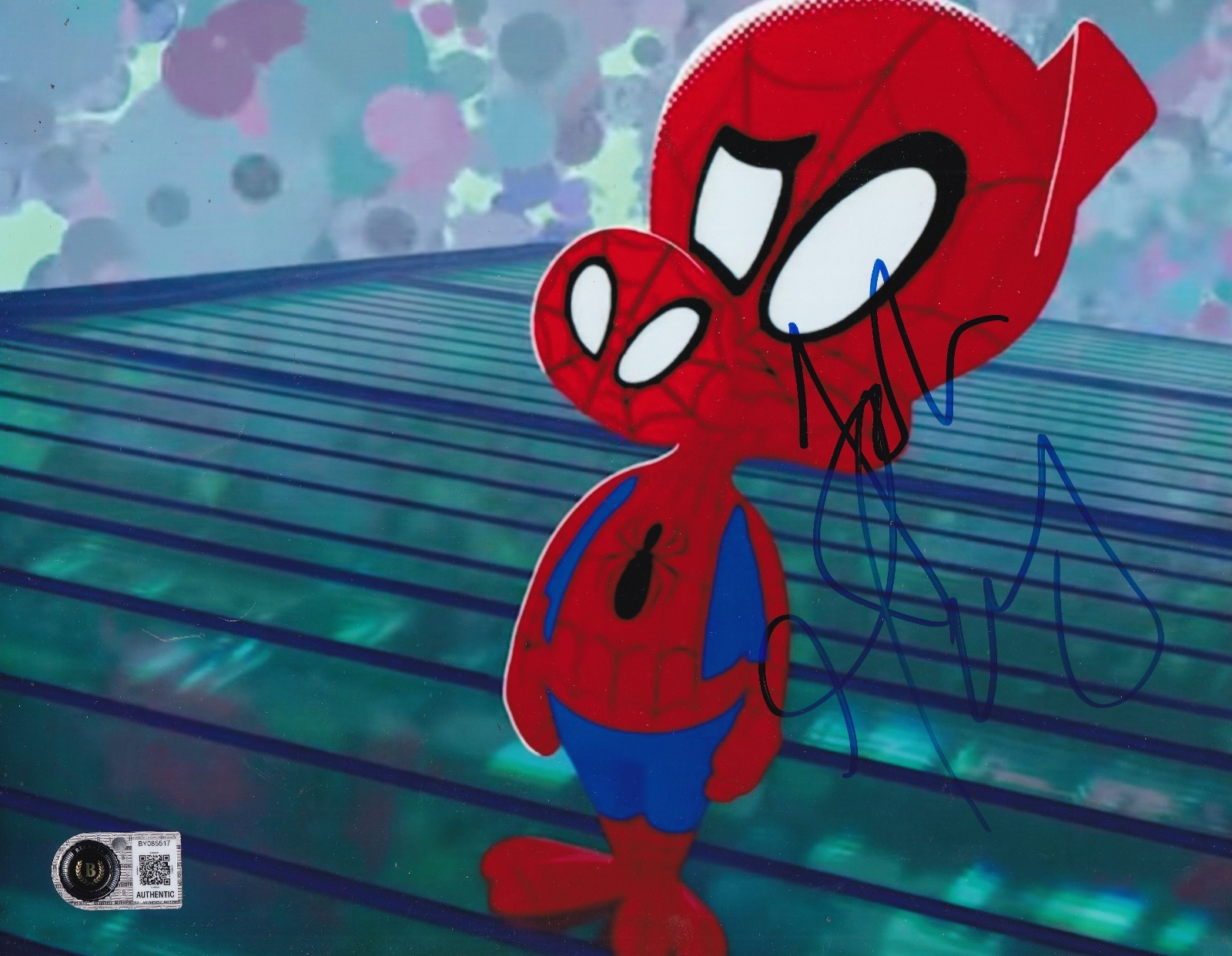 JOHN MULANEY signed (SPIDER MAN) Spider Ham 8X10 photo BECKETT BAS BY085517