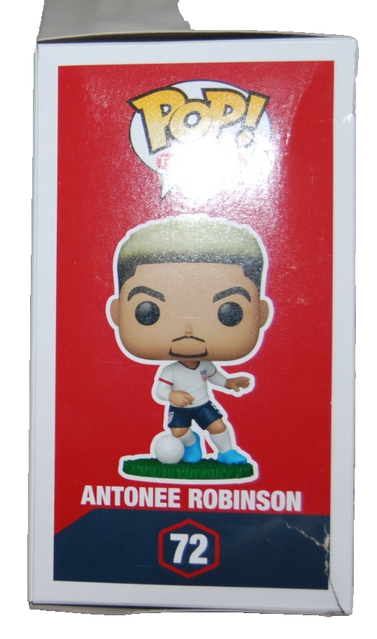 ANTONEE ROBINSON signed (TEAM USA) Soccer Funko Pop #72 BECKETT BY085892