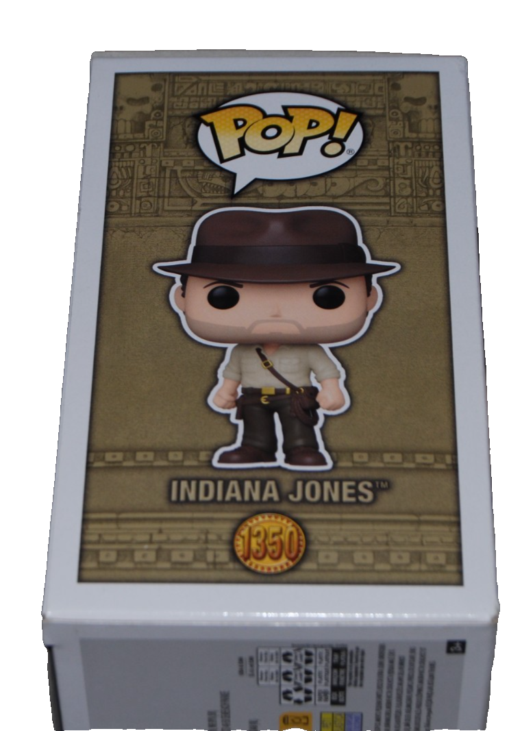HARRISON FORD signed (INDIANA JONES) Funko pop #1350 BECKETT BAS AE38947