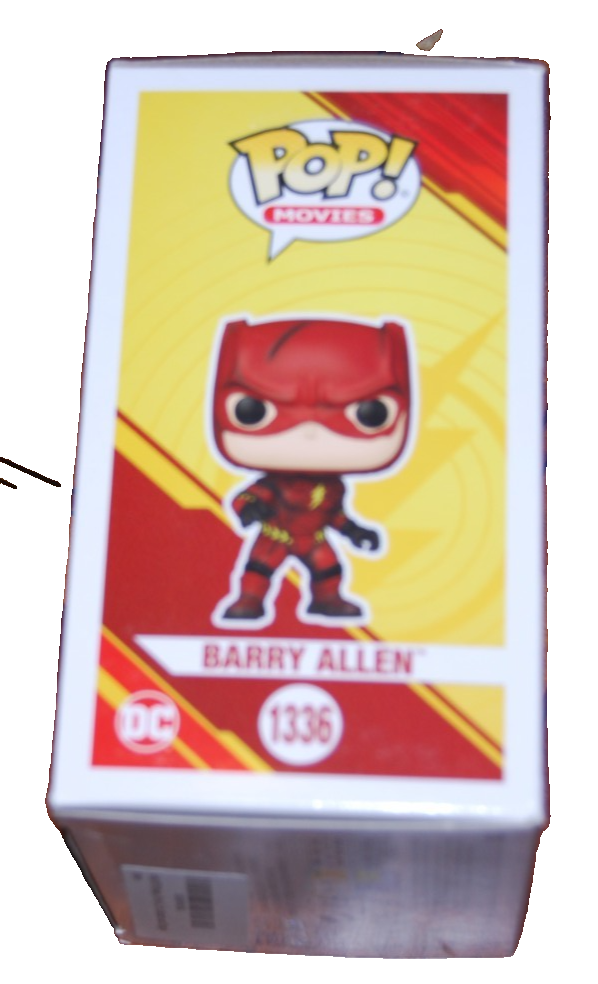 GRANT GUSTIN signed (THE FLASH) Barry Allen #1336 Funko Pop BECKETT BU41107