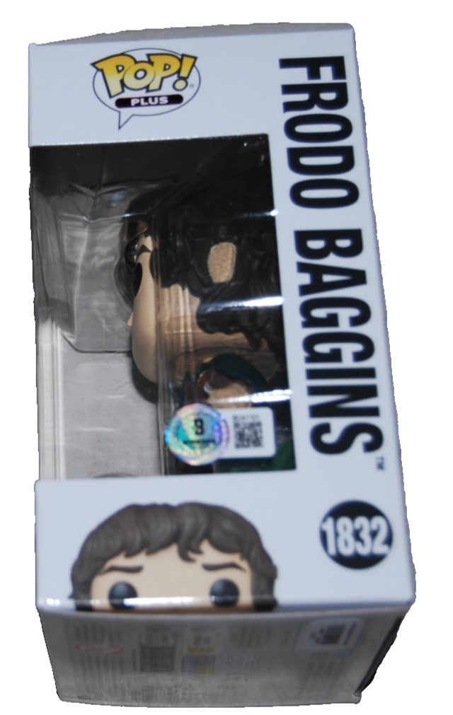 ELIJAH WOOD signed (LORD OF THE RINGS) Frodo 1832 Funko Pop Plus BECKETT BU41101