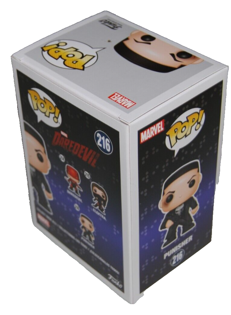 JON BERNTHAL signed (THE PUNISHER) Daredevil #216 Funko Pop BECKETT BAS BM39111