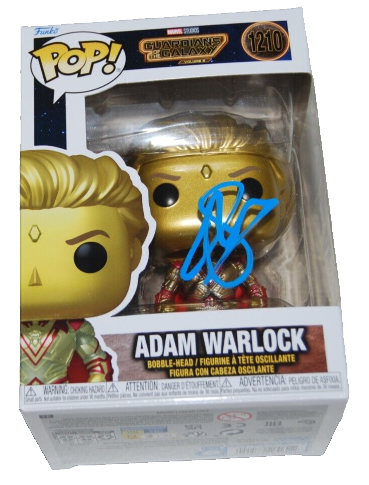 WILL POULTER signed (GUARDIANS OF THE GALAXY) 1210 Funko Pop BECKETT BAS BN07912