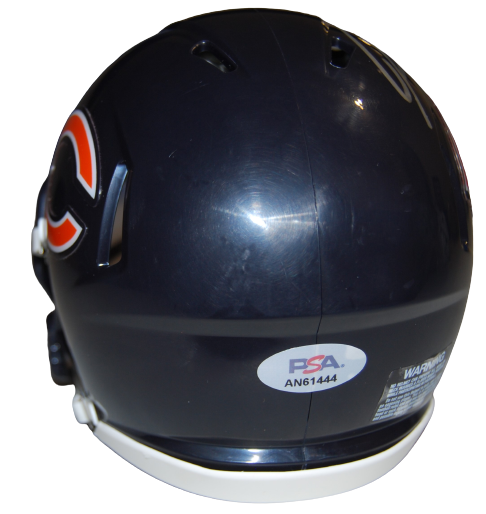 JACK SANBORN signed (CHICAGO BEARS) mini football helmet PSA/DNA AN61444
