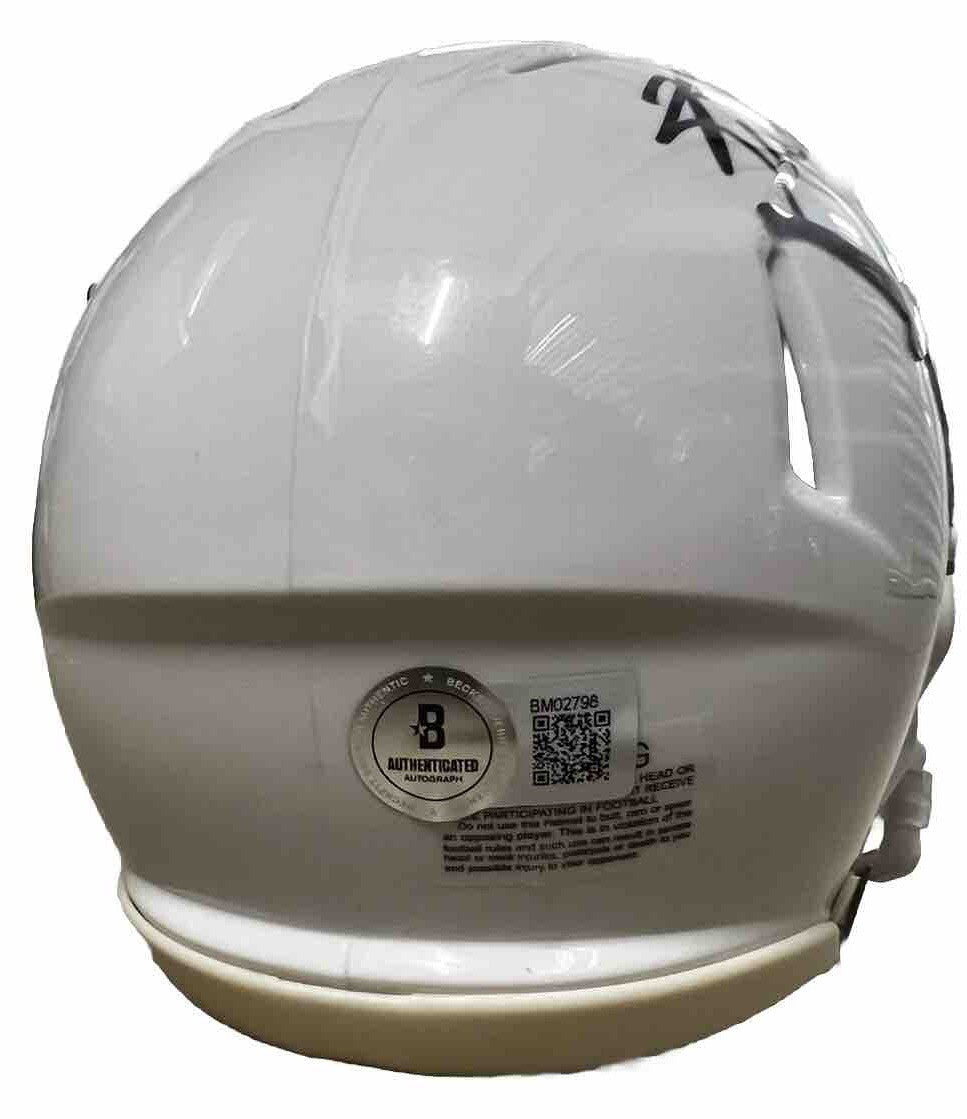 RICKY WILLIAMS signed (Texas Longhorns) Mini helmet BECKETT BM02798