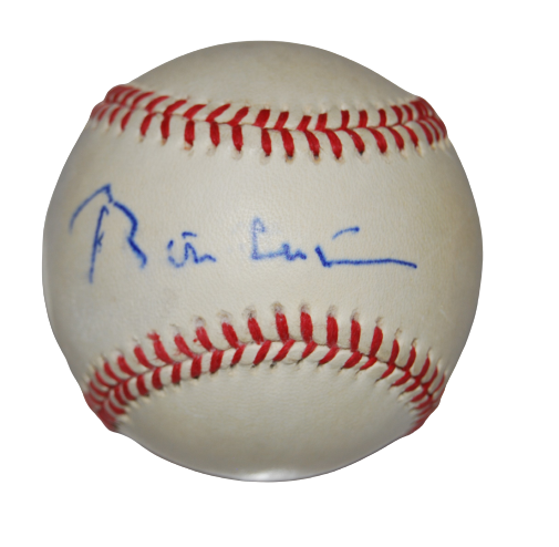 BILL CLINTON signed (42nd President of USA) OAL baseball BECKETT BAS A48505