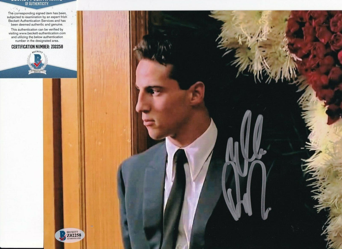 LILLO BRANCATO signed (A BRONX TALE) Calogero 8X10 photo BECKETT BAS Z02258