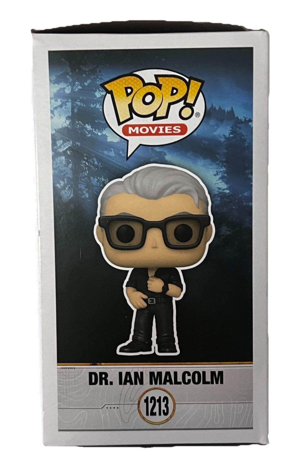 JEFF GOLDBLUM signed (JURRASIC WORLD) #1213 Dr Ian Funko Pop BECKETT BAS BT78241
